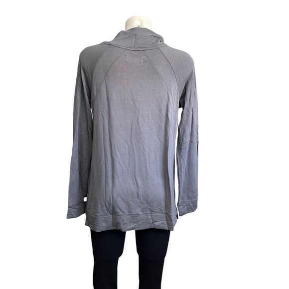 Koolaburra by Ugg Gray Cowl Neck Stretchy Pullover Sweater Loungewear sz Small - Picture 6 of 10